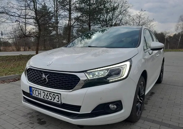 samochody osobowe Citroen DS4 cena 43900 przebieg: 158000, rok produkcji 2017 z Chrzanów